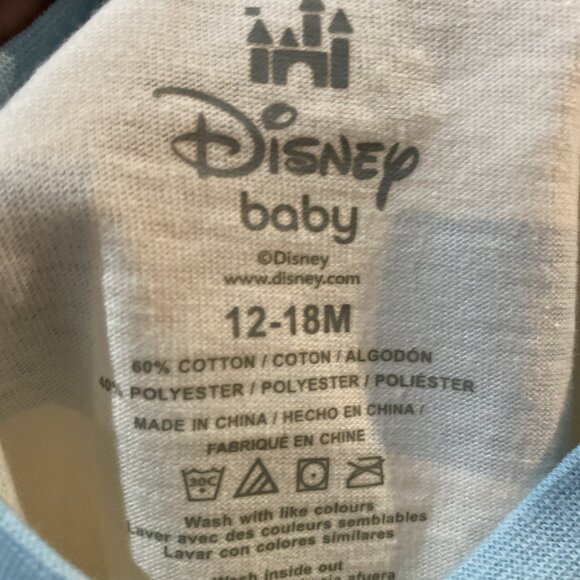 Disney Baby Mickey Mouse 2 Piece Shorts Set Size 12-18 Months - Picture 9 of 9